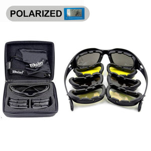 C5 Polarized 4 Lens Kit Army Goggles