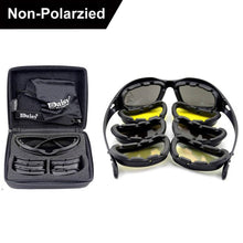 C5 Polarized 4 Lens Kit Army Goggles