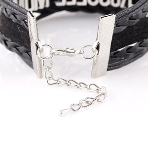 Infinite Love Marines Mom Bracelet