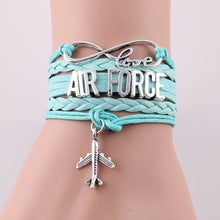 Infinity Love AIR FORCE Bracelet