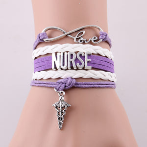 Infinity Love NURSE Bracelet