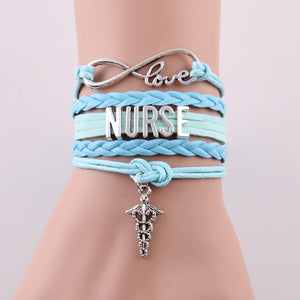 Infinity Love NURSE Bracelet