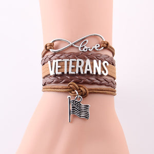 Infinity Love VETERANS Bracelet