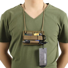 Tactical ID Card Case Neck Lanyard