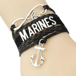 Infinity Love MARINES Bracelet