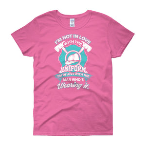 Firefighter Love Women's T-shirt